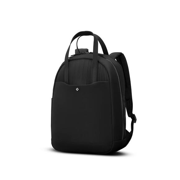 Samsonite Silhouette 18 Women’s Backpack Black Laptop Travel Bag - Picture 1 of 10